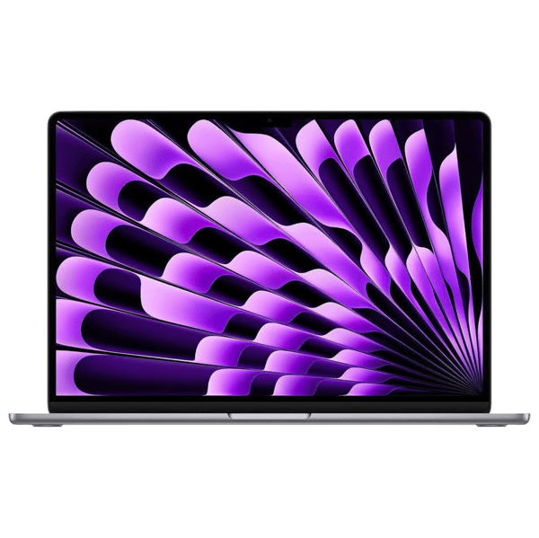 MacBook Air M2 15 256GB Space Gray - Vorder- und Rückseite