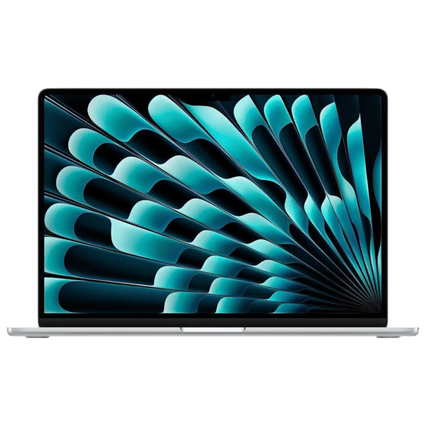 MacBook Air M3 15 512GB Silver - Etu- ja takakuva