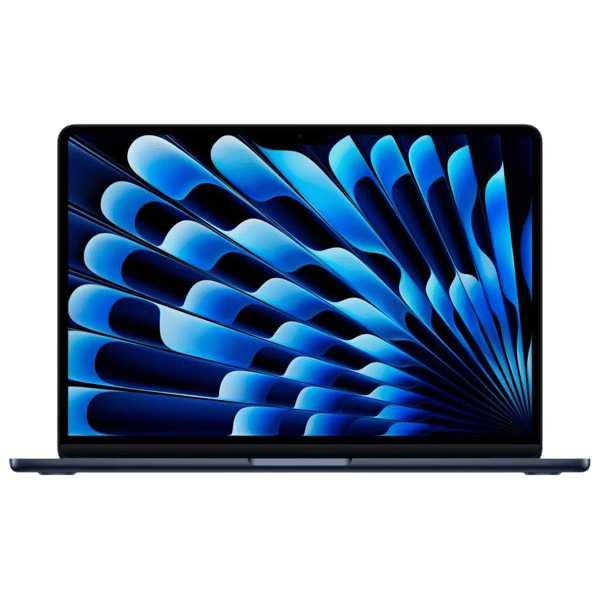 MacBook Air M4 13 256GB Midnight - Front and back image