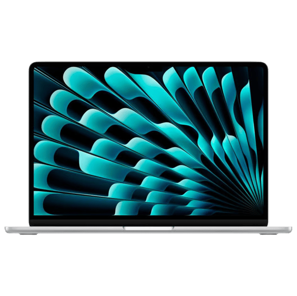 MacBook Air M4 13 256GB Silver - Front and back image