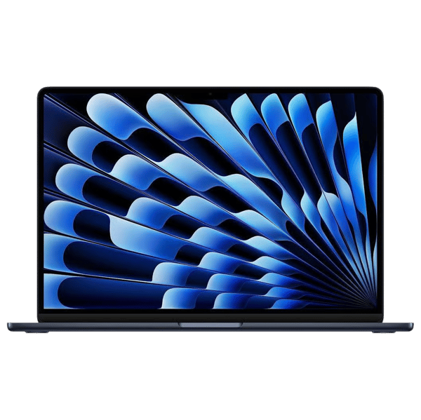 MacBook Air M5 15 2TB Midnight - Zdjęcie przodu i tyłu