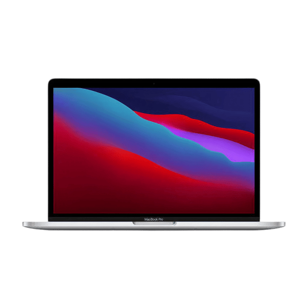 MacBook Pro M1 13 2TB Silver - Front and back image