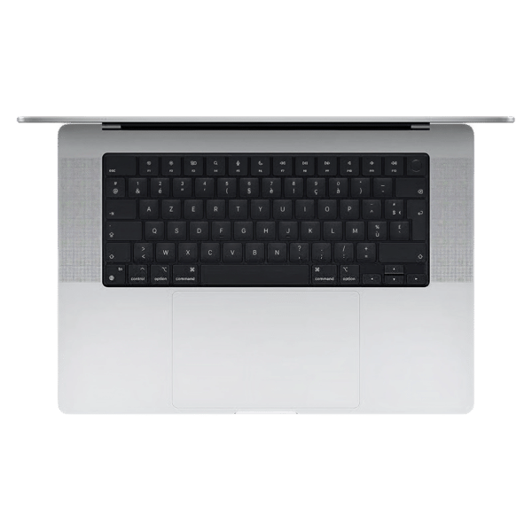 MacBook Pro M1 16 2TB Silver - Front billede