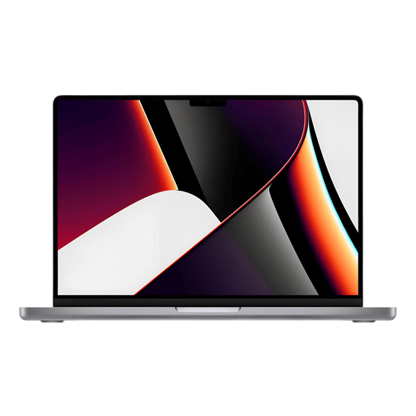MacBook Pro M1 16 2TB Space Gray - Afbeelding voor en achterkant