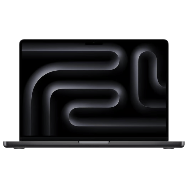 MacBook Pro M5 14 1TB Space Black - Etu- ja takakuva