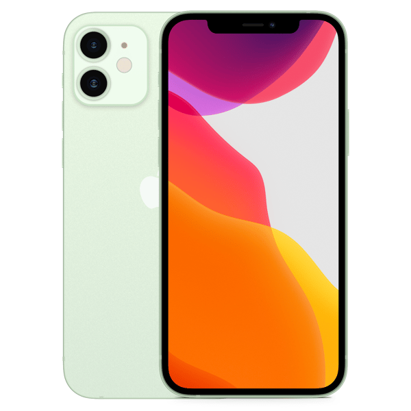iPhone 12 128GB Green - Front and back image