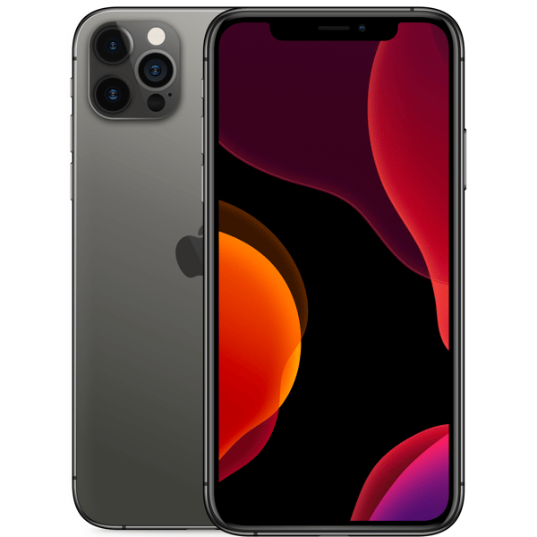 iPhone 12 Pro Max 512GB Graphite - Front and back image
