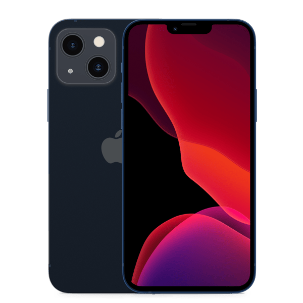 iPhone 13 512GB Midnight - Zdjęcie przodu i tyłu