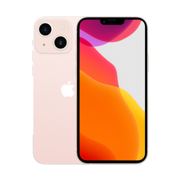 iPhone 13 mini 256GB Pink - Front and back image