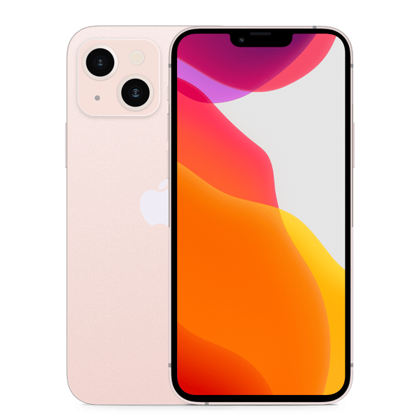 iPhone 13 256GB Pink - Front and back image