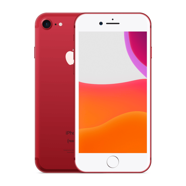iPhone 7 256GB Red - Front and back image