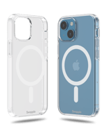 Coque transparente magnétique