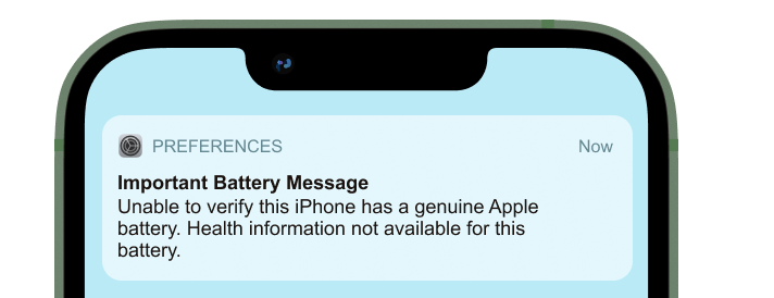 מדוע האייפון שלי מציג